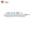 BULL 4-Gang Power Strip with Master Switch, 4m