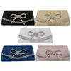 Women Evening Bag Bow Handbag Glitter Rhinestone Shoulder Bag Adjustable Strap Wedding Party Prom Purse
