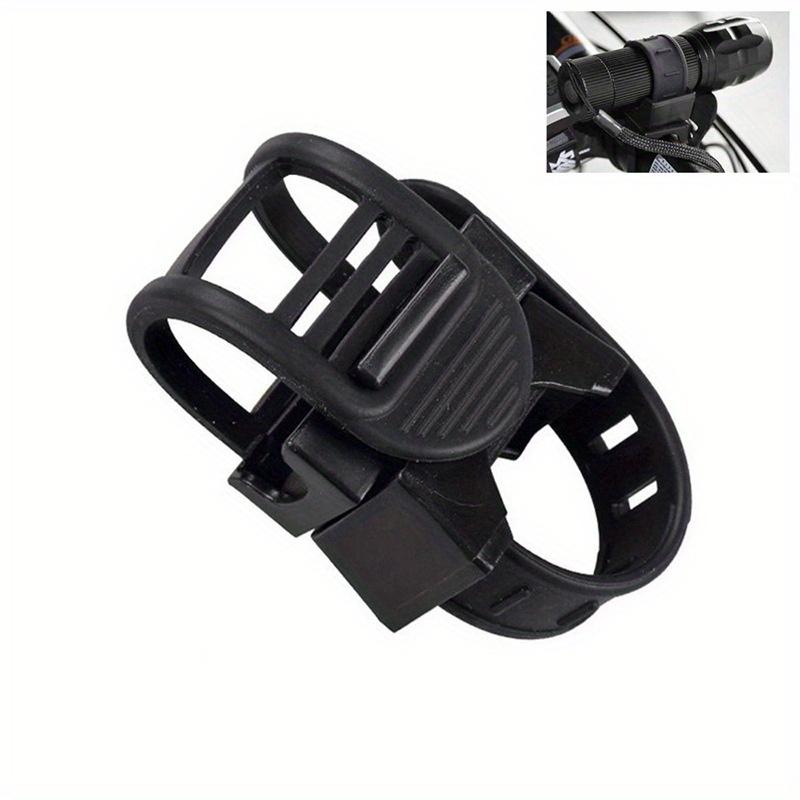 Adjustable Flashlight Holder for Bicycles, Designed for Handlebar Lighting, Perfect for Cycling Additions