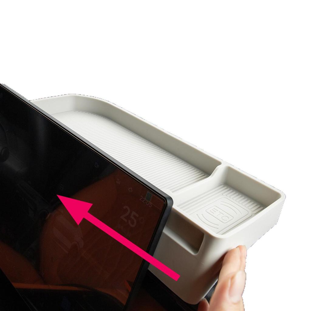 Six Sheep Rear Navigation Storage Box for Lynk & Co 08 (23-26 Models) - Silicone ETC Organizer