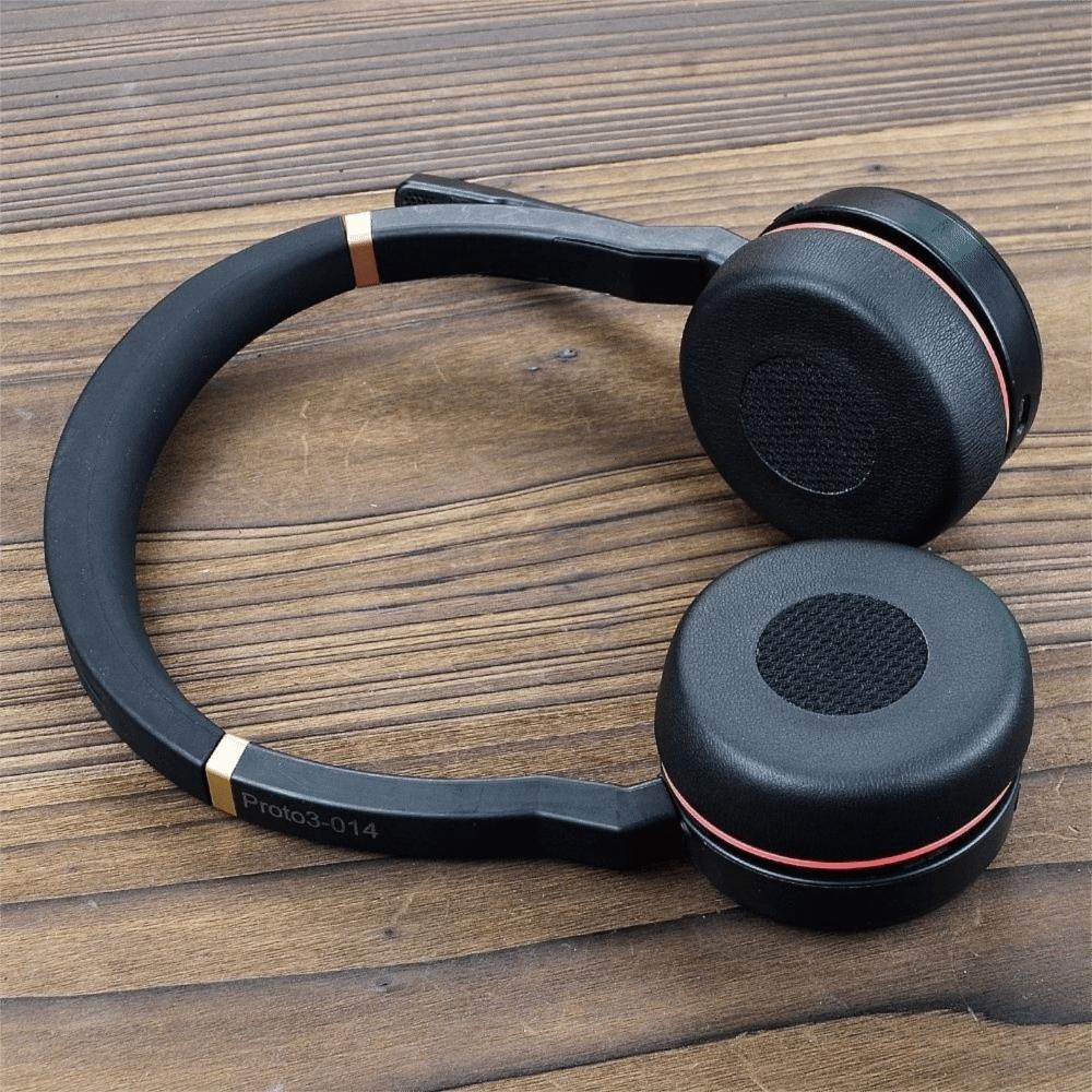 1 Pair Replacement Headphone Ear Pads for Jabra evolve 75 75+ / 75 UC / 75MS Noise Cancelling