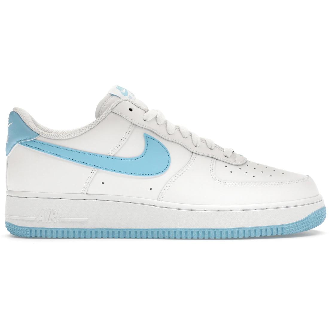 

Кроссовки Nike Air Force 1 Low 07 Белый Аквамариновый(FQ4296-100) 38.5
