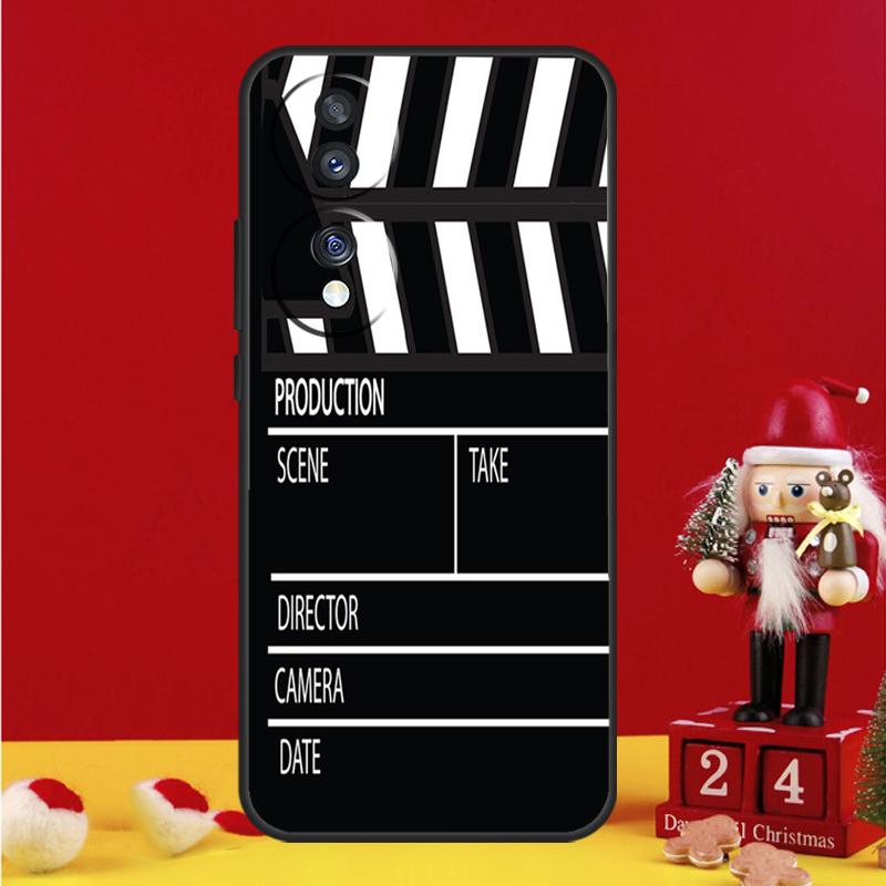 Clapper Board Case For Honor Magic 8 5 6 7 Pro Honor Win RT 50 70 90 200 400 Lite X8c X9b X9c X9a X9d Cover