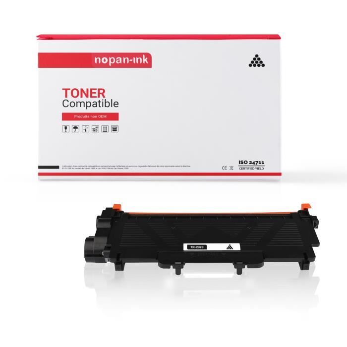 NOPAN-INK - x1 Toner BROTHER TN2320 kompatibel mit Brother MFC-L2700DW MFC-L2740DW MFC-L2720DW DCP-L2520DW HL-2365DW HL-L2340DW HL-L2360
