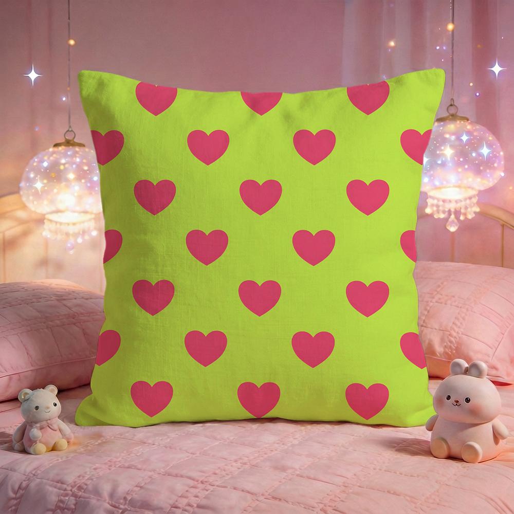 Energy Heart Explosion Cushion Cover Premium Comfort Reversible Pillow Cove Two in One Design for Any Room Car Interior