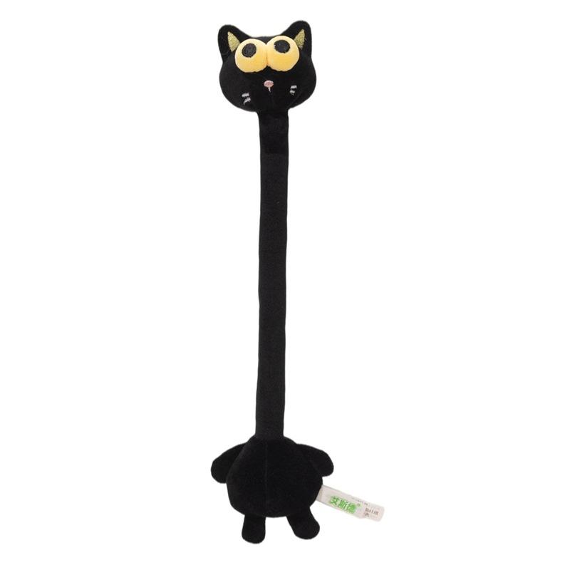 Cute Long Neck Animal Plush Toy Raccoon Giraffe Stuffed Animal Panda Keychain Bag Charm Birthday Gift for Girls