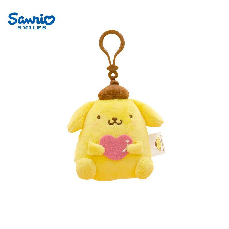 

Sanrio Kuromi My Melody Плюшевый брелок-подвеска для рюкзака в виде кошки-рыбы Officially Licensed + Anti-Counterfeit Label