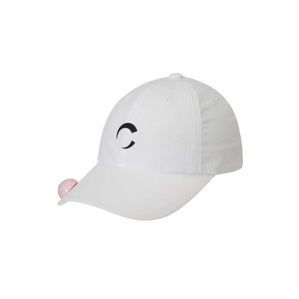 CHALLENGER Ripstop Women'S Baseball Cap With Back Banding Detail White