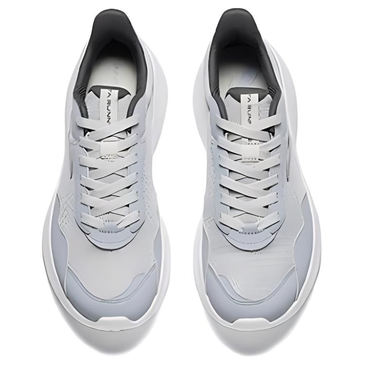 New Anta Slip Resistant, Abrasion Resistant, Lightweight Low Top Casual Running Shoes Men's Gray 912435559-3