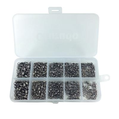 Olerud Fishing Tackle Krętliki z Zestawem Ze Stali Nierdzewnej Pasują do Wędzisk Typ Zawiera Łożyska Kasetowe, 500, Złącza Wysokiej Wytrzymałości,