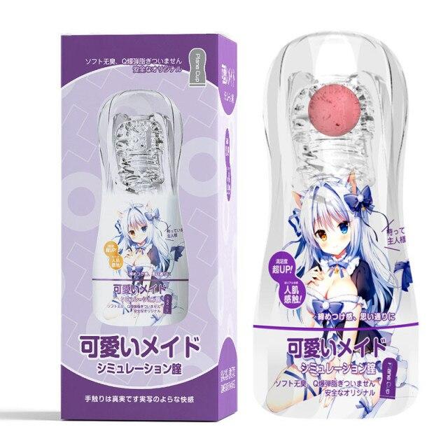 Sex Toys Skutečná vagina Muž Transparentní Masturbátor Cup Vytrvalostní cvičení pro dospělé Pussy Vacuum Pocket pro muže Glans Masážní míč