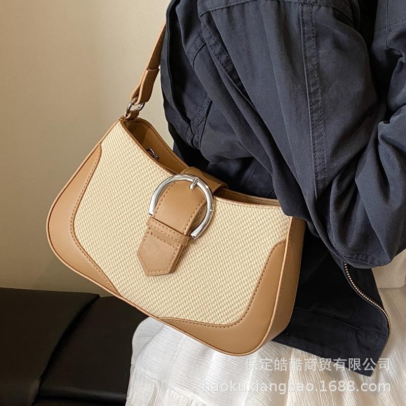 Premium Sense Niche Bag Women's Spring and Summer 2025 New Fashion Shoulder Underarm Bag Korean Version Ins Portable Bucket Bag