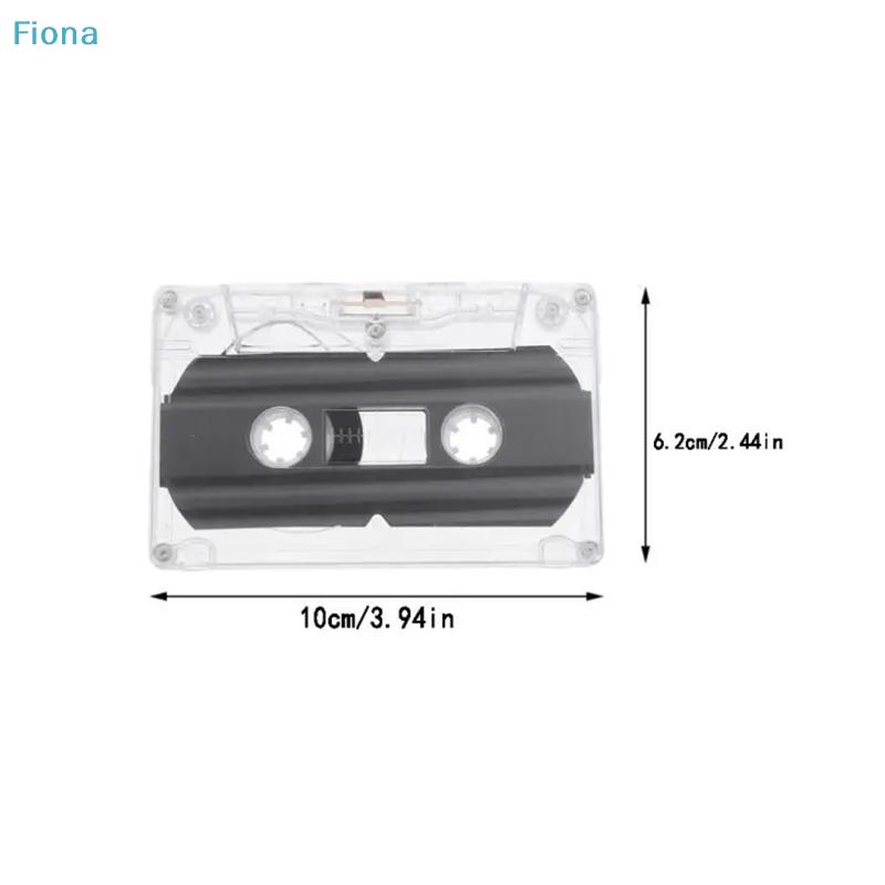 Transparent Blank Cassette Tapes - 30/45/60/90 Minutes Recording Audio Cassettes