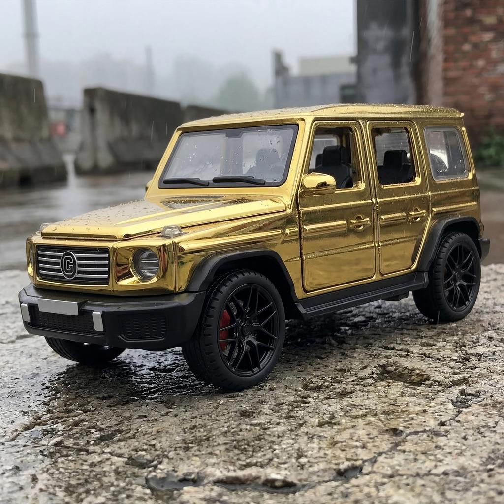 1:32 Mercedes Benz G500 G800 Geländewagen Legierung Metall Druckguss Modellauto Heimdekoration & Computer-Schreibtischornamente Feiertag
