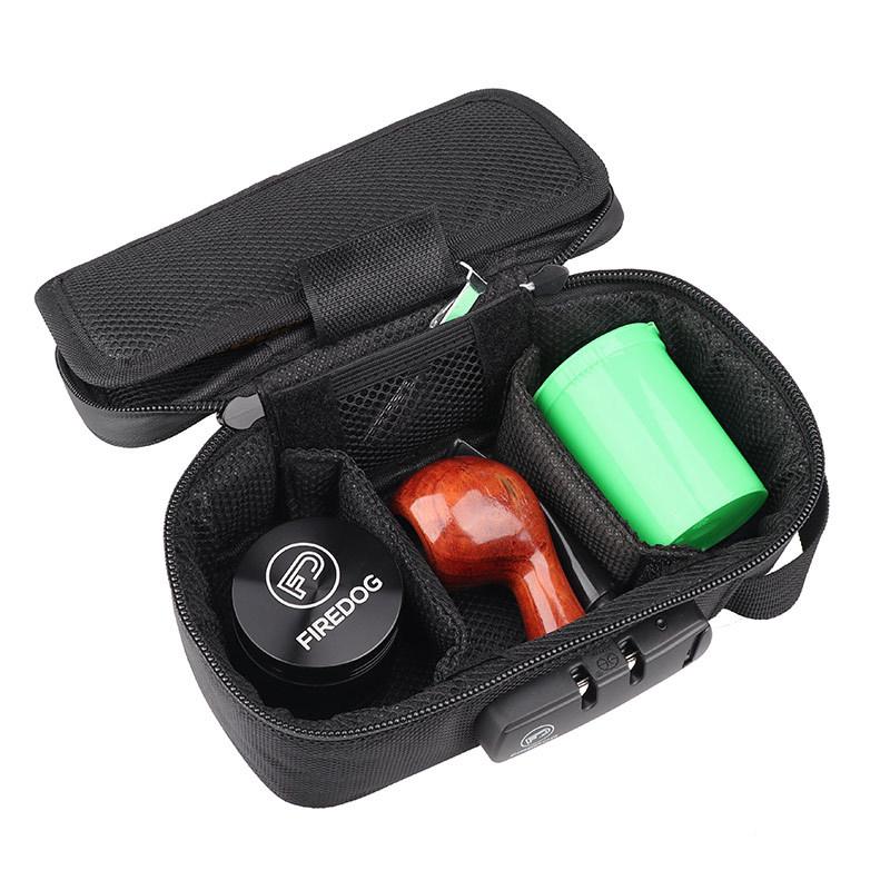 Smell Proof Carbon Lined Carry Stash Bag With Lock Discreet Secure Case
