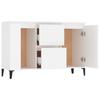 vidaXL Sideboard Weiß 102x35x70 cm Holzwerkstoff