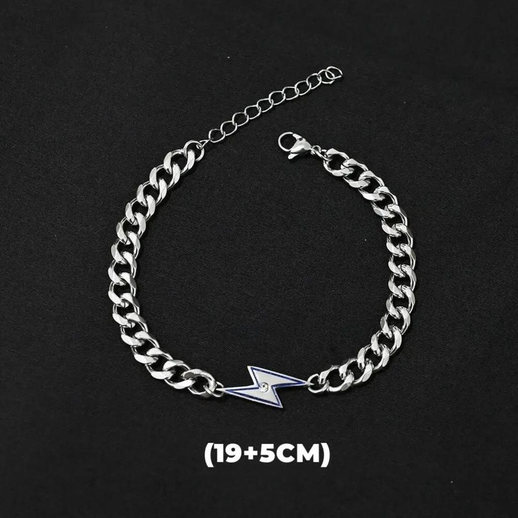 Punk Rivet Bracelet for Man Woman Hip Hop Titanium Steel Rivet Pendant Bracelet Retro Street Jewelry Kpop Accessories