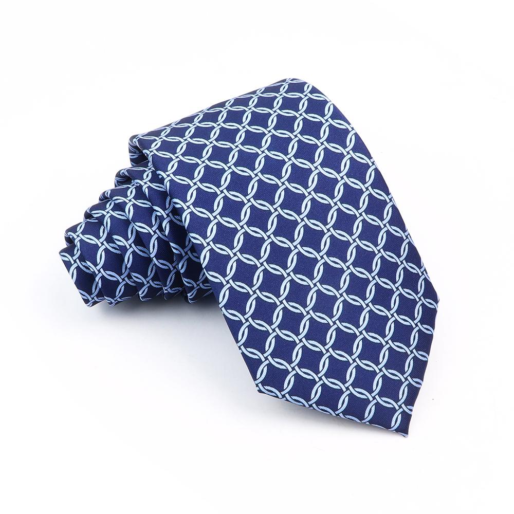 Supermjuka bohemiska sidenpolyesterslipsar för män Nyhet Design Bröllopskontor Företag Gravata tryckt slipspresent