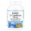 Natural Factors Acetyl-L-Carnitine 500mg Veggie Capsules, 120 Count