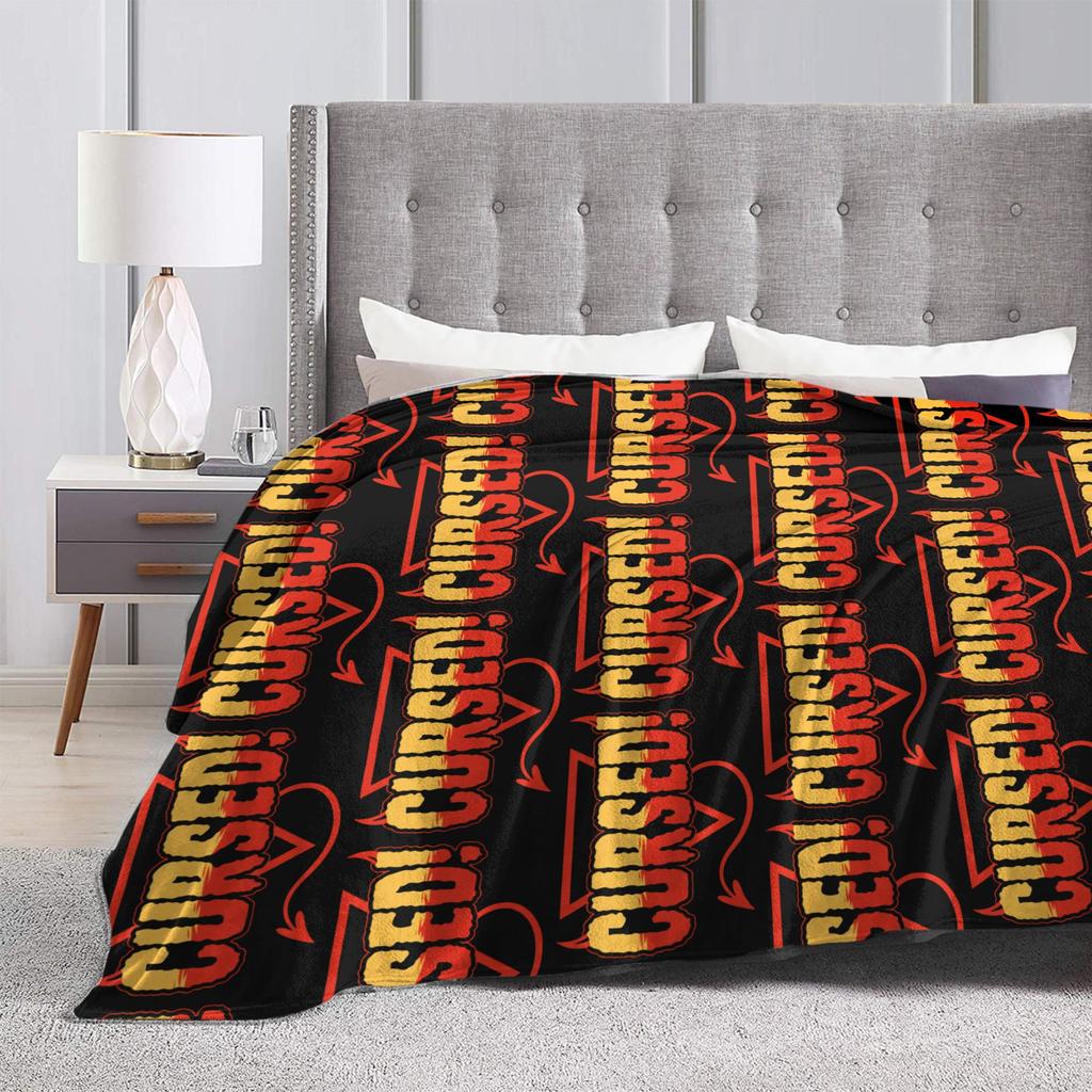 Danhausen Wrestling Funny Very Nice Very Evil Curse Blanket Fleece Spring Portable Throw Blankets for Bed Outdoor Bedspreads