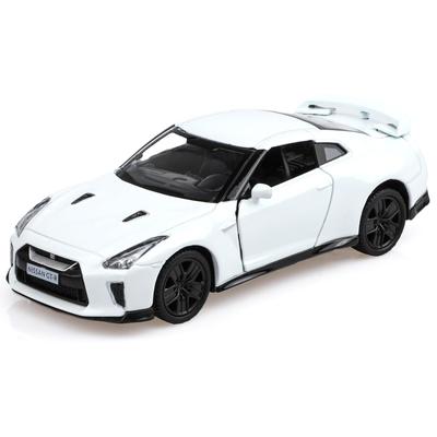 TOKAXI Κλίμακα 1/36 Μοντέλο Αυτοκινήτου Diecast Nissan GTR R35, Μοντέλο Pull-Back, Παιχνίδι Αυτοκίνητο Nissan GTR, Δώρο για Αγόρια και Κορίτσια, Λευκό