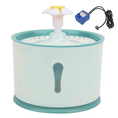 Fonte Bebedouro para Animais de Estimação Água Circulante Automática Gato Dispensador Inteligente de Água com Filtro e LED