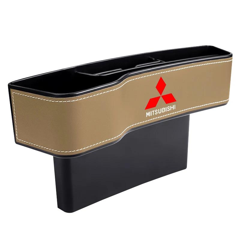 

Multifunctional Car Seat Crevice Storage Box Seat Gap Slit Pocket Manager For Mitsubishi Lancer 10 EX ASX Colt Eclipse Outlander