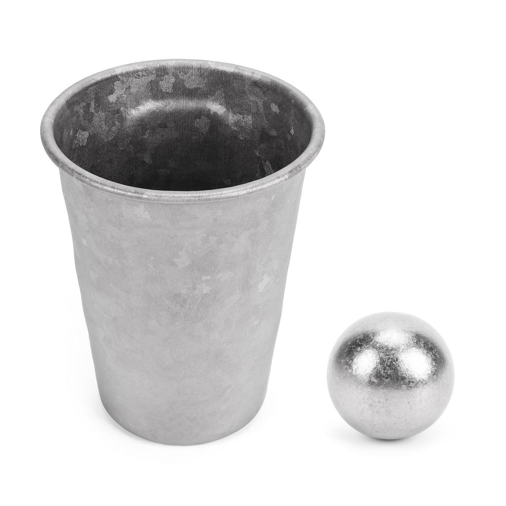 Ti Ice Balls Whiskey Stones Reusable Ti Ice for Camping Fast Freeze Chilled Drinks Ice Flower Style Cup