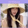 Chic Spring Fisherman Hat For Ladies With Adorable Heart Patch And Stylish Large Brim