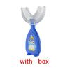 U Children Shaped Silicone Toothbrush Kid Baby Infant Oral Cleaning Manual