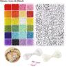 Assorted Beads For Crafts  Beads for Bracelets Colored Small Glass Beads for Bracelets Jewelry Making Crafts