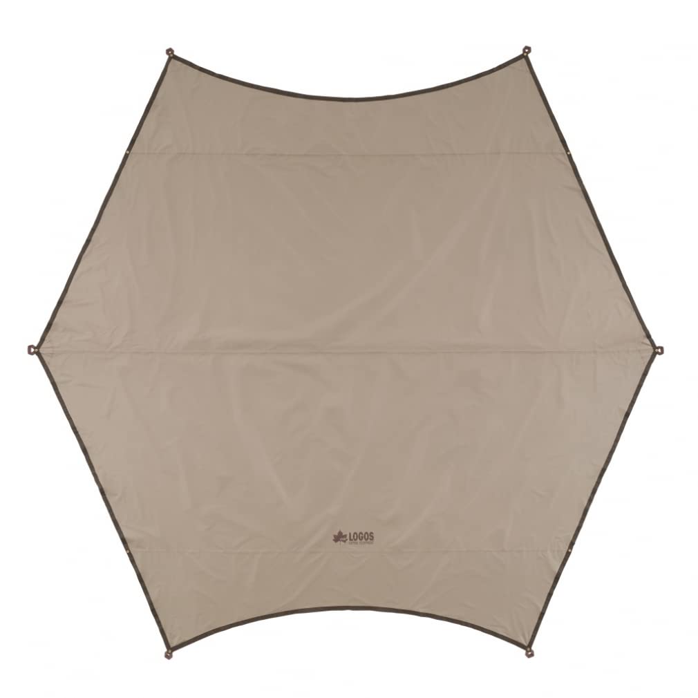 LOGOS Tradcanvas Solar Hexa Tarp M-BB бежевый