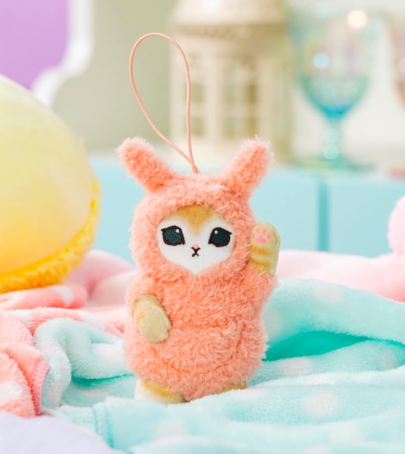 Official Pajama Nyan Mascot Plush Shark Nyan 12cm Toy, Merchandise, Approx. (Pink)