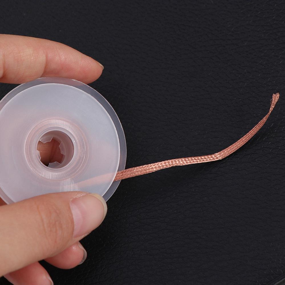 Tin Sucker Desoldering Braid Wick Wire Tin Removal Low Residue Solder Remover  Soldering