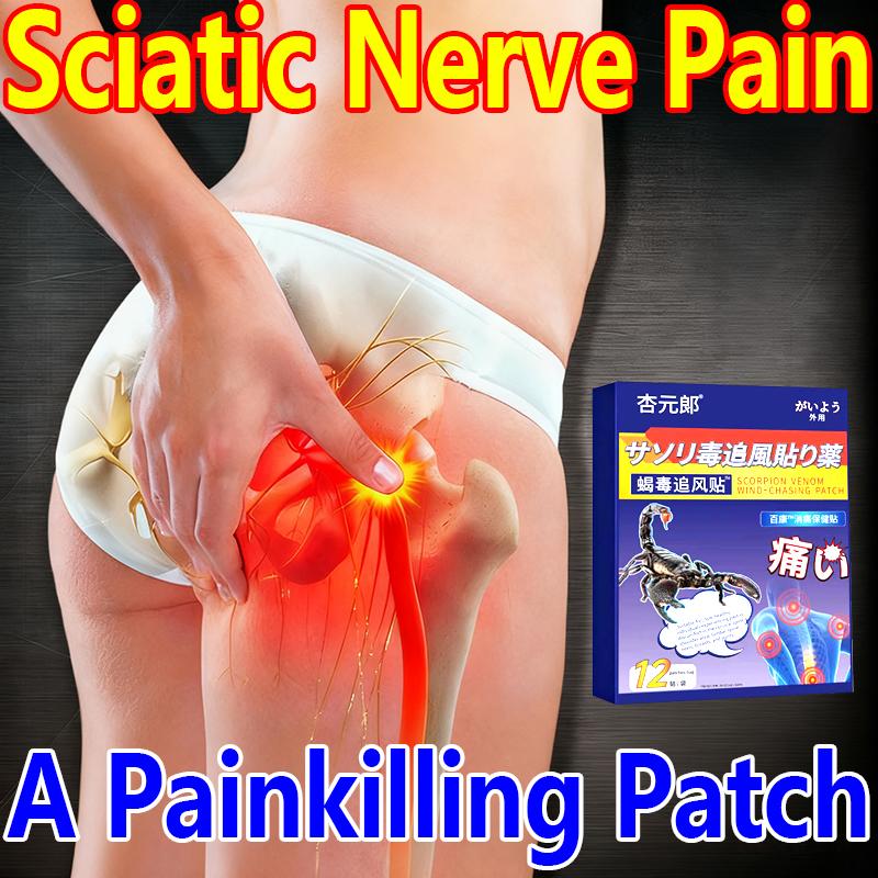Gesäßschmerzlinderungs-Pflaster, bei Ischias, Schwäche der unteren Gliedmaßen