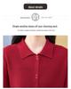 Women's Knitted Sweater - Loose Square Collar, Plus Size, Fashion Base Shirt for Autumn/Winter, Middle-Aged Mom's Clothing 2025