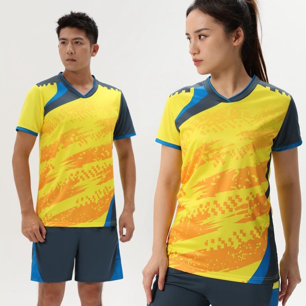 Uniformes de Voleibol Unisex de Secado Rápido, Ropa de Entrenamiento Profesional 853+852