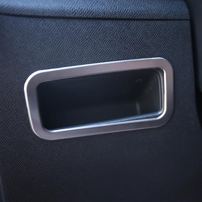 My Good car Stainless steel Main drive position storage box stickers Cover Case Stickers For Peugeot 4008 2017 2018 car