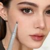 Double-Claw Eyeliner Extremely Thin Lower Eyelashes Waterproof Sweatproof Liquid Eyebrow Lower Eyelash Eyeline Lasting Makeup