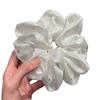 1PC Romantic Star Print Satin Scrunchies For Women Elegant Shiny Elastic Hair Ties Sweet Hair Accessories For Daily Party Wear