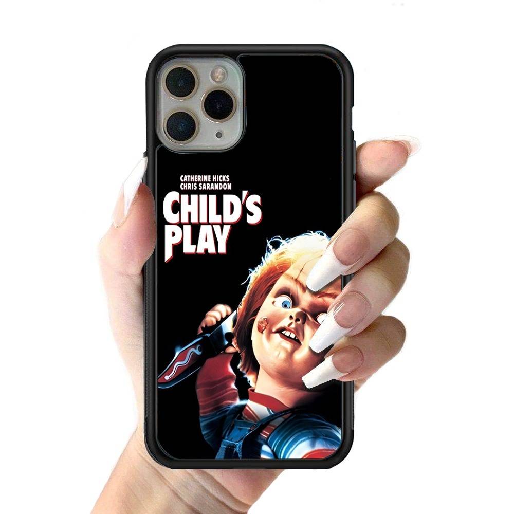 

Horror C-Chucky Phone Case Silicone PC+TPU For For iPhone 11 12 13 14 15 16 Plus Pro Max Cover iPhone 16pro max