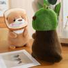 Lovely Design Fruit Otter Doll Soft Material Cartoon Animal Toy Otter Plush Toy  Kids Room
