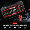 EU/US Plug Battery Maintenance Digital LCD Display 12V 6A Universal Start-Stop Car Battery Charger Multiple Protection
