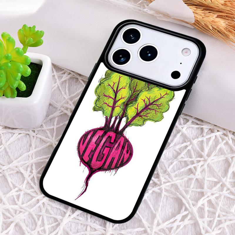 Vegan Friends Not Food Shockproof Phone Case for iPhone 17 Air 16e 15 11 12 14 13 Pro Max Cover Coque