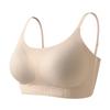 Suspender Underwear Women's No Steel Rim Closed Breast Fixed Anti-Sagging Vest Traceless Invisible Bra Cover Thin Shoulder Strap