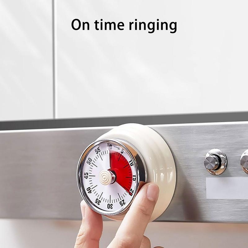 60 Minute Visual Timer Kitchen Classroom Desk Magnetic Clock Kids Pomodoro Study Timer Clock Visual Countdown Timers