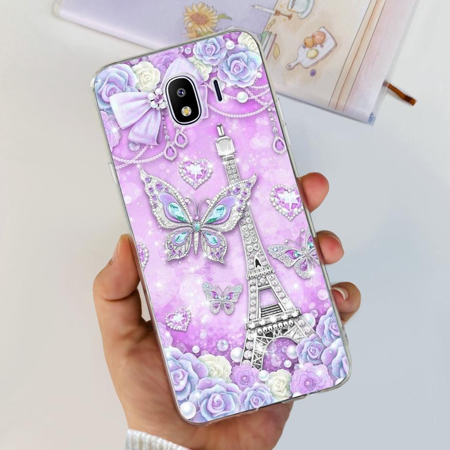 For Samsung Galaxy J4 2018 Case SM-J400F Luxury Clear Silicone Soft TPU Phone Case For Samsung J4 Plus J4+ J415F Back Cover Capa