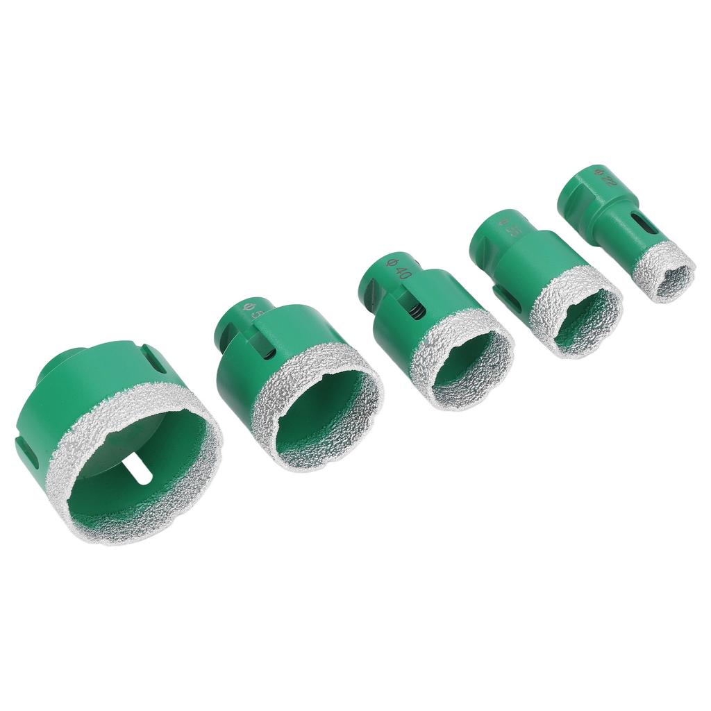 Diamond Hole Saw Set Drill Core Bits Saw Blade 22 35 40 50 65mm M14 for Glass Ceramic Granite