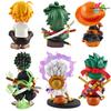 6 Styles One Piece Anime Figure PVC Model Doll Luffy GEAR 5 Figurine Roronoa Zoro Action Figures Collectible Model Doll Toy gift