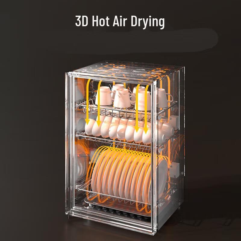 ZISIZ 68L Two-Tier UV Disinfection Cabinet